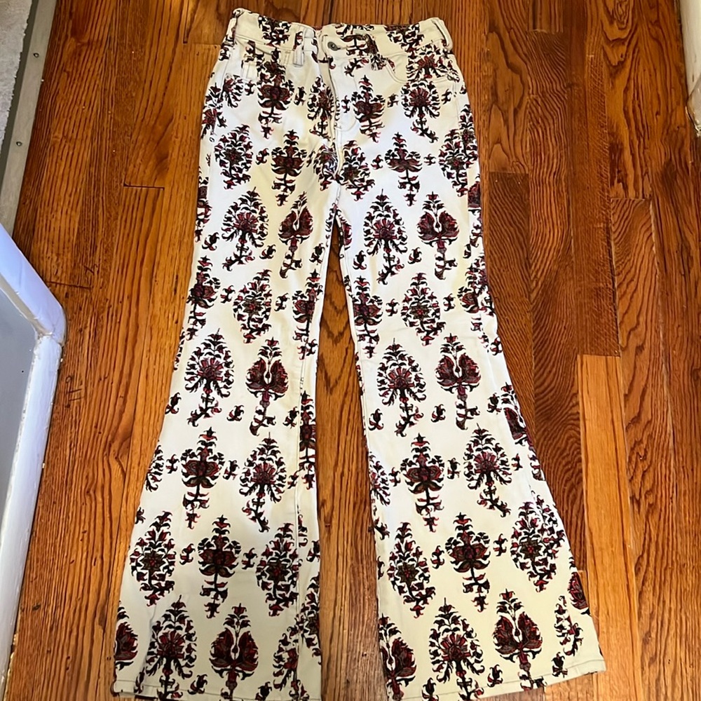 Anthropologie X Pilcro And The Letterpress Corduroy Pants Bootcut Size 27P